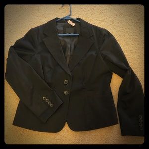 Black woman’s suit for The Limited